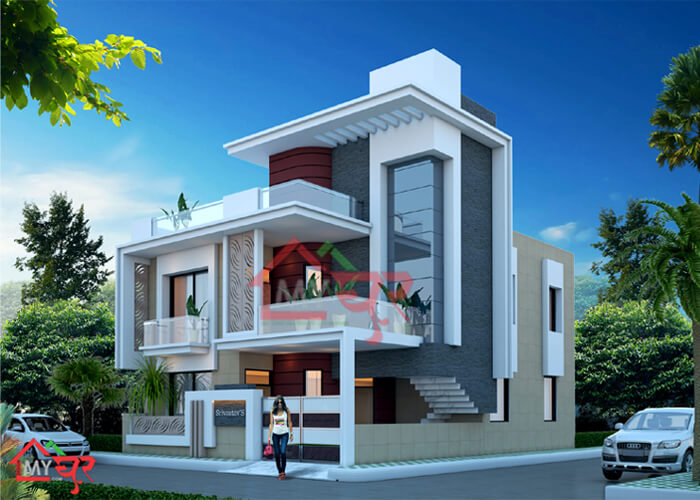 1575 Sq Ft Duplex House Plan 2 BHK West Facing Floor Plan With Vastu Popular 3D House Plans