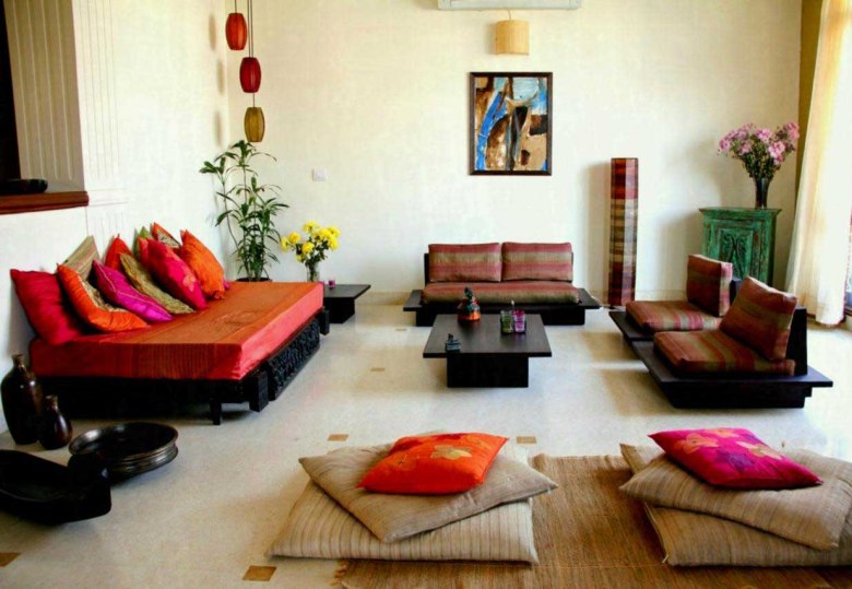 Living Room Designs Indian Style Middle Class